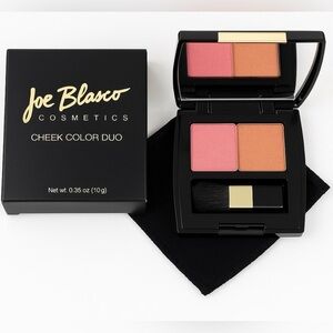 Joe Blasco Cheek Color Duo Magenta Fling & Haughty Bronze NIB